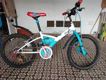 Bicicletta bambino 20" b-twin con cambio