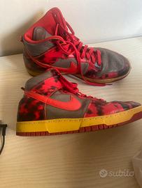 Nike dunk High “Red Camo” Taglia 47 - buone