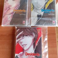 Desiderio – Planet Manga – Volumi 1-2-3
