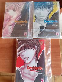 Desiderio – Planet Manga – Volumi 1-2-3