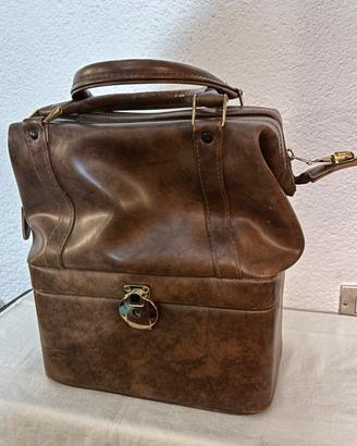 Borsa da viaggio vintage in pelle