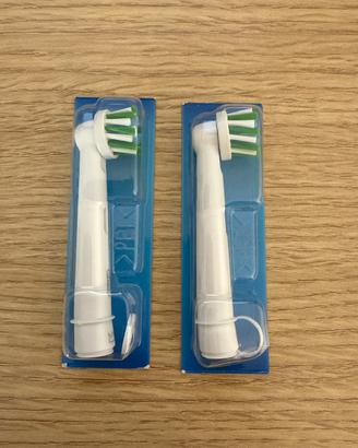 2 Testine Originali Oral-B Cross Action Nuove