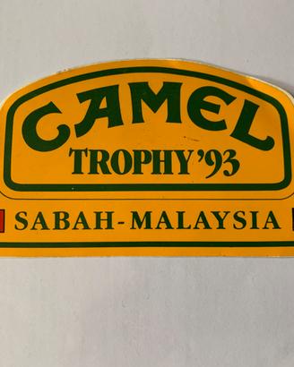Adesivo Camel Trophy ‘93
