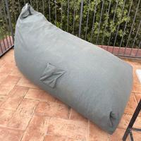 Cuscinone pouf da giardino 140x200