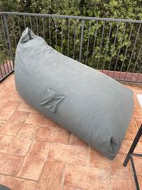 Cuscinone pouf da giardino 140x200