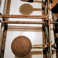 FORNELLO A GAS DOPPIO STRUTTURA IN ACCIAIO INOX 