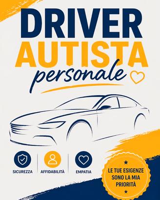 Driver/Autista personale