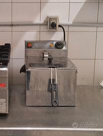 Friggitrice Elettrica Professionale Acciaio Inox
