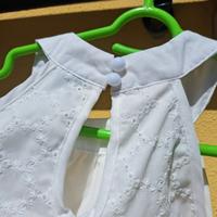 camicia sangallo bianca smanicata shein