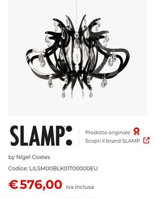 Slamp lampadario lillibet