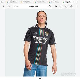 maglietta  Benfica ufficiale trasferta 2023/2024 M