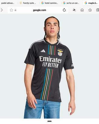 maglietta  Benfica ufficiale trasferta 2023/2024 M