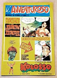L'AVVENTUROSO Anno I n. 2 anno 1975 con inserto