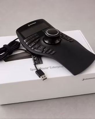 3Dconnexion SpaceMouse Enterprise USB come nuovo