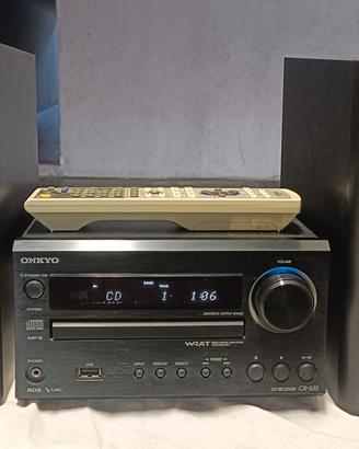 Onkyo cr 535 mini sinto amplificatore 