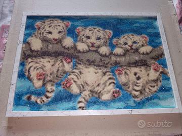 QUADRI DIAMOND PAINTING "TIGROTTI"