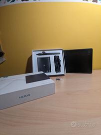 HUION HS64 Tavoletta Grafica con Penna a Pressione