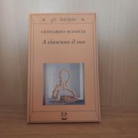 A ciascuno il suo - Leonardo Sciascia _ Adelphi