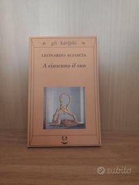 A ciascuno il suo - Leonardo Sciascia _ Adelphi