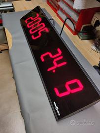 Orologio luminoso Solari di Udine CDL C 100