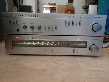 ROTEL AMPLIFICATORE RA-500 + RADIO RT-500