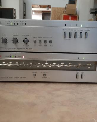 ROTEL AMPLIFICATORE RA-500 + RADIO RT-500