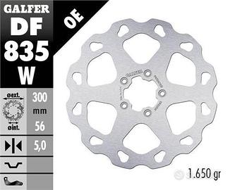 Disco freno anteriore GALFER DF835W per HARLEY DAV