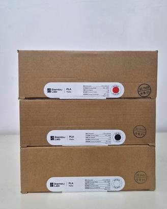 3 bobine di filamento per stampante 3D Bambulab