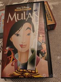 Mulan classico Disney VHS 