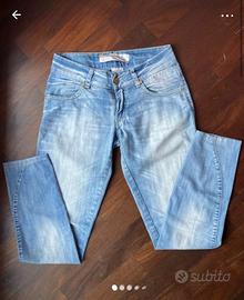 jeans vintage a vita bassa
