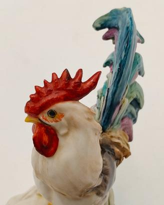 Scultura galli e gallina Cacciapuoti 