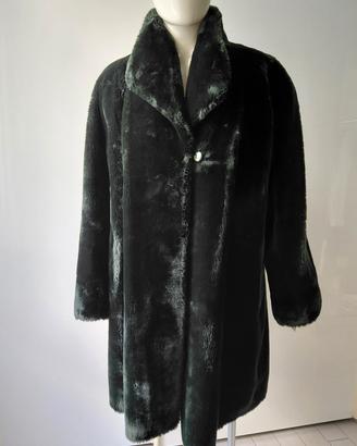 Eco pelliccia verde Tissavel
