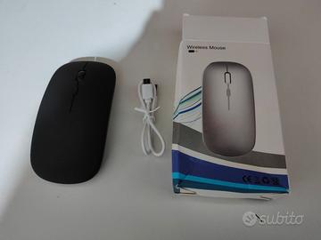 mouse wireless ricaricabile usb nuovo