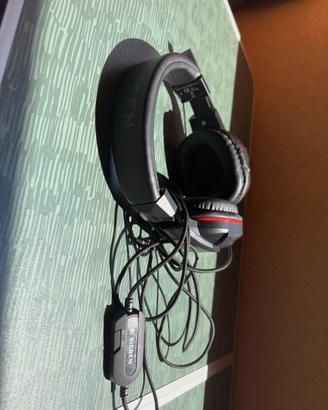 Cuffie da gaming con microfono