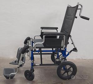 n.1 Sedia a rotelle pieghevole – Marca:PIAI