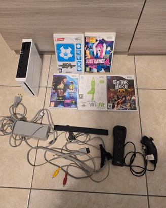 console Nintendo Wii con giochi