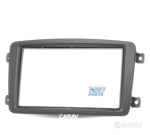 CORNICE NERA RADIO 2-DIN MERCEDES CLASSE-C W203 CL