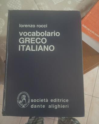 vocabolario di greco Lorenzo Rocci 