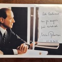 Autografo di Silvio Berlusconi 