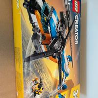 Lego 3in1 31096 elicottero barca
