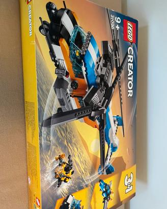 Lego 3in1 31096 elicottero barca