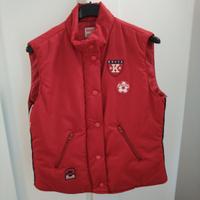 Piumino smanicato rosso Kocca