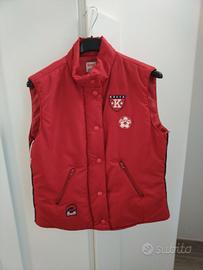Piumino smanicato rosso Kocca
