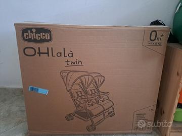 passeggino gemellare ultra leggero 