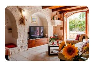 Trullo arredato per vacanze