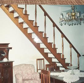 Scala in legno