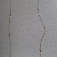 collana argento lunga