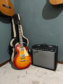 Chitarra elettrica e ampli Fender frontman 25R