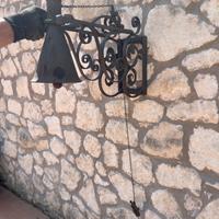 Campanaccio in ferro battuto