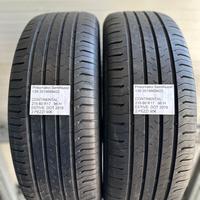 2 PNEUMATICI USATI CONTINENTAL ESTIVE 215 60 R17